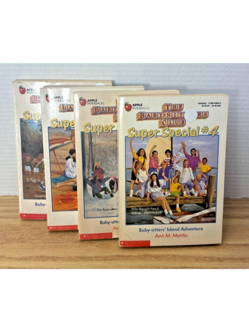 The Baby-Sitters Club Super Special #2, #3, #4 and #5 Vintage Paperback Lot